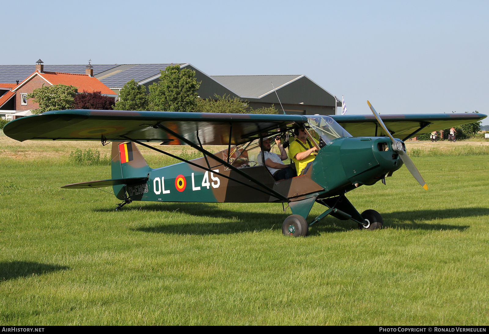 Aircraft Photo of D-EHCB / OL-L45 | Piper L-18C Super Cub | Belgium - Army | AirHistory.net #677396