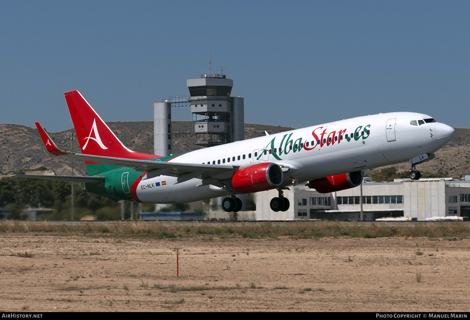 Aircraft Photo of EC-NLK | Boeing 737-81M | AlbaStar | AirHistory.net #677402