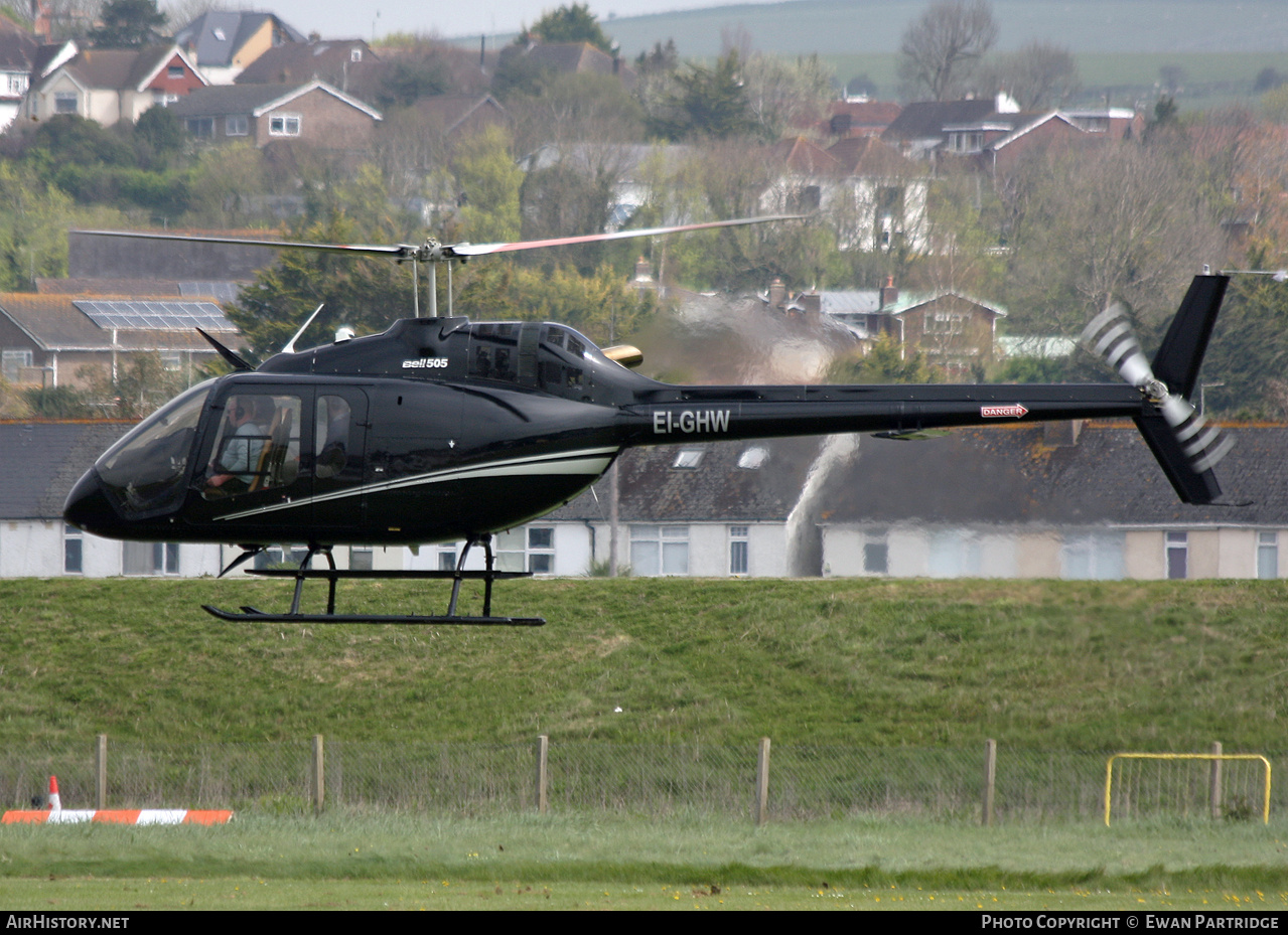 Aircraft Photo of EI-GHW | Bell 505 JetRanger X | AirHistory.net #677409