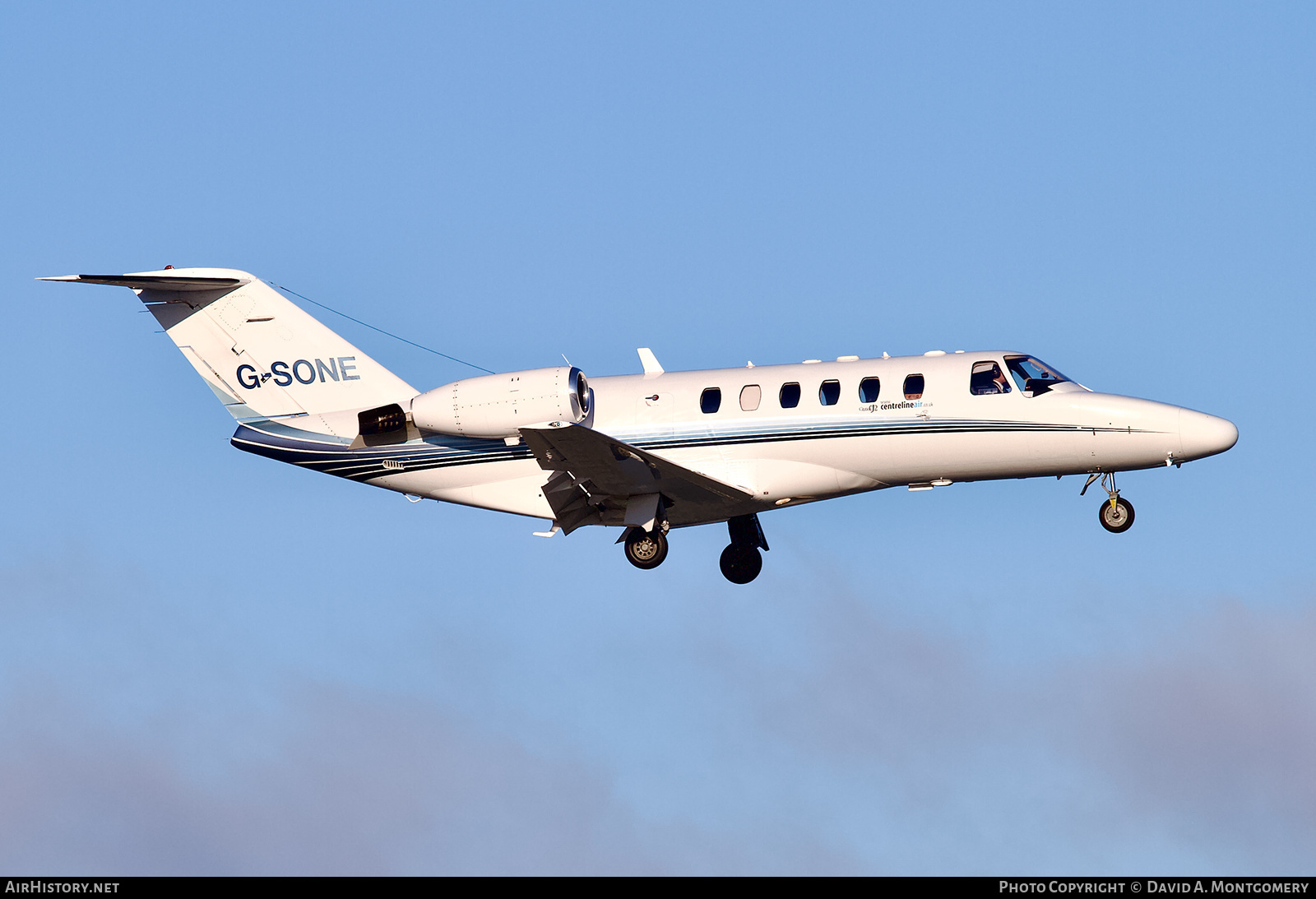 Aircraft Photo of G-SONE | Cessna 525A CitationJet CJ2 | Centreline Air | AirHistory.net #677412