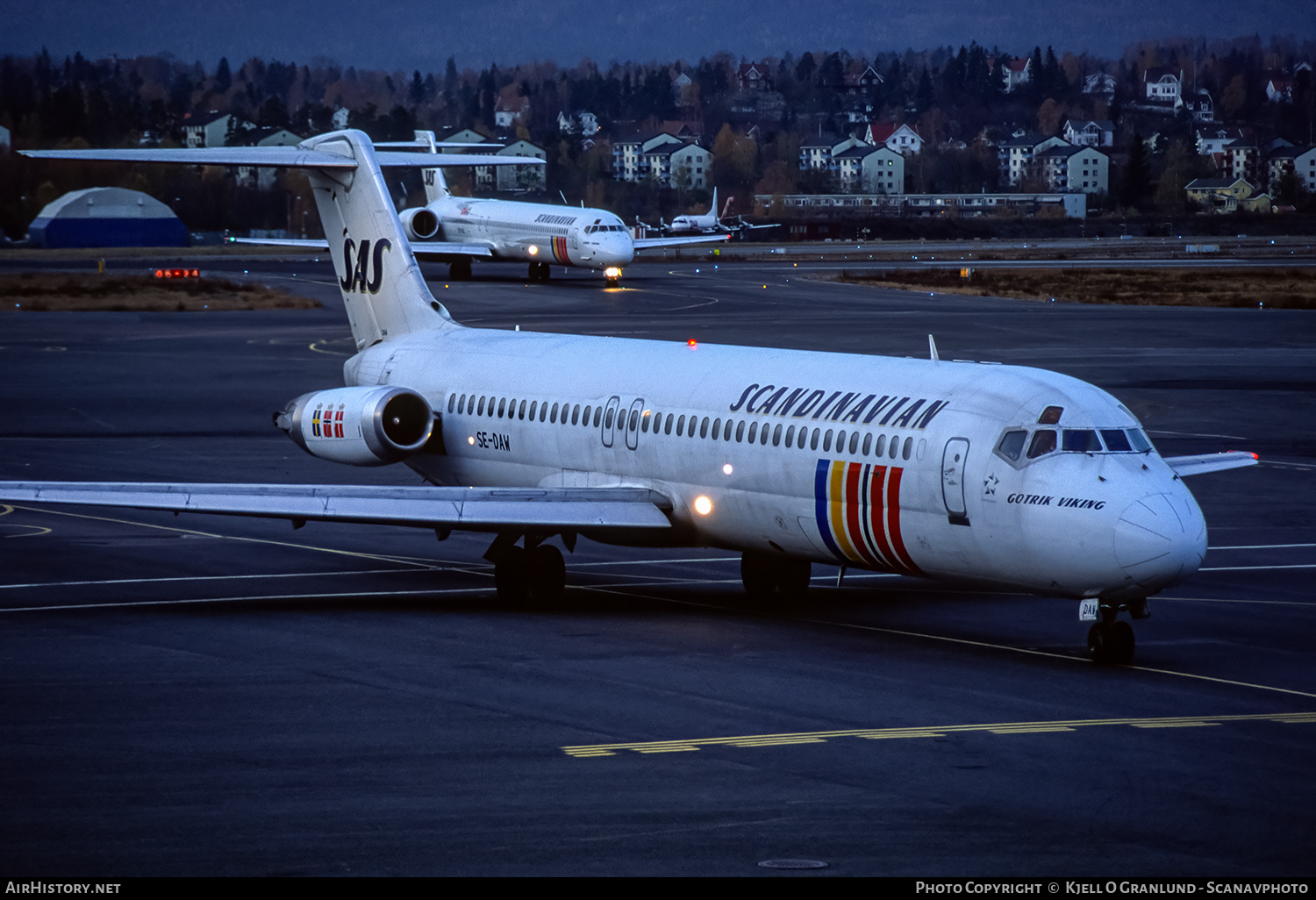 Aircraft Photo of SE-DAW | McDonnell Douglas DC-9-41 | Scandinavian Airlines - SAS | AirHistory.net #677419