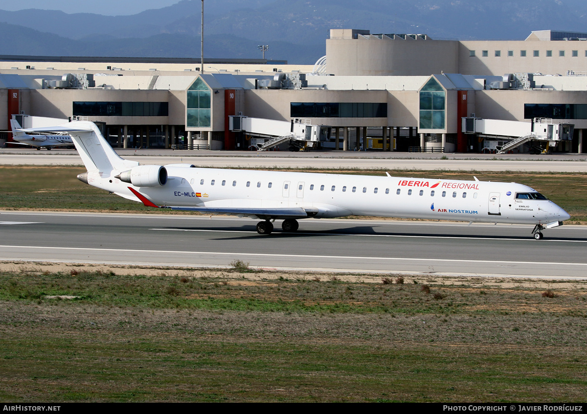 Aircraft Photo of EC-MLC | Bombardier CRJ-1000 (CL-600-2E25) | Iberia Regional | AirHistory.net #677436