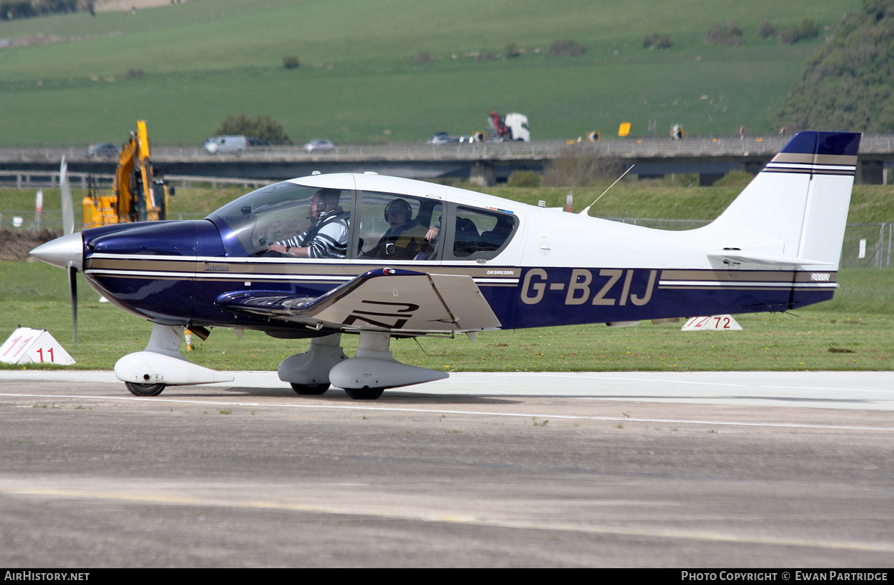 Aircraft Photo of G-BZIJ | Robin DR-500-200I President | AirHistory.net #677468