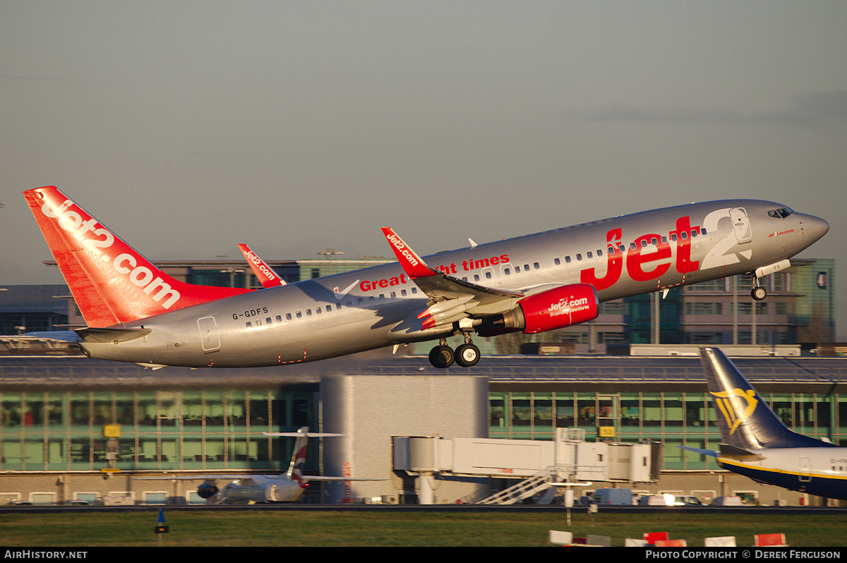 Aircraft Photo of G-GDFS | Boeing 737-86N | Jet2 | AirHistory.net #677469