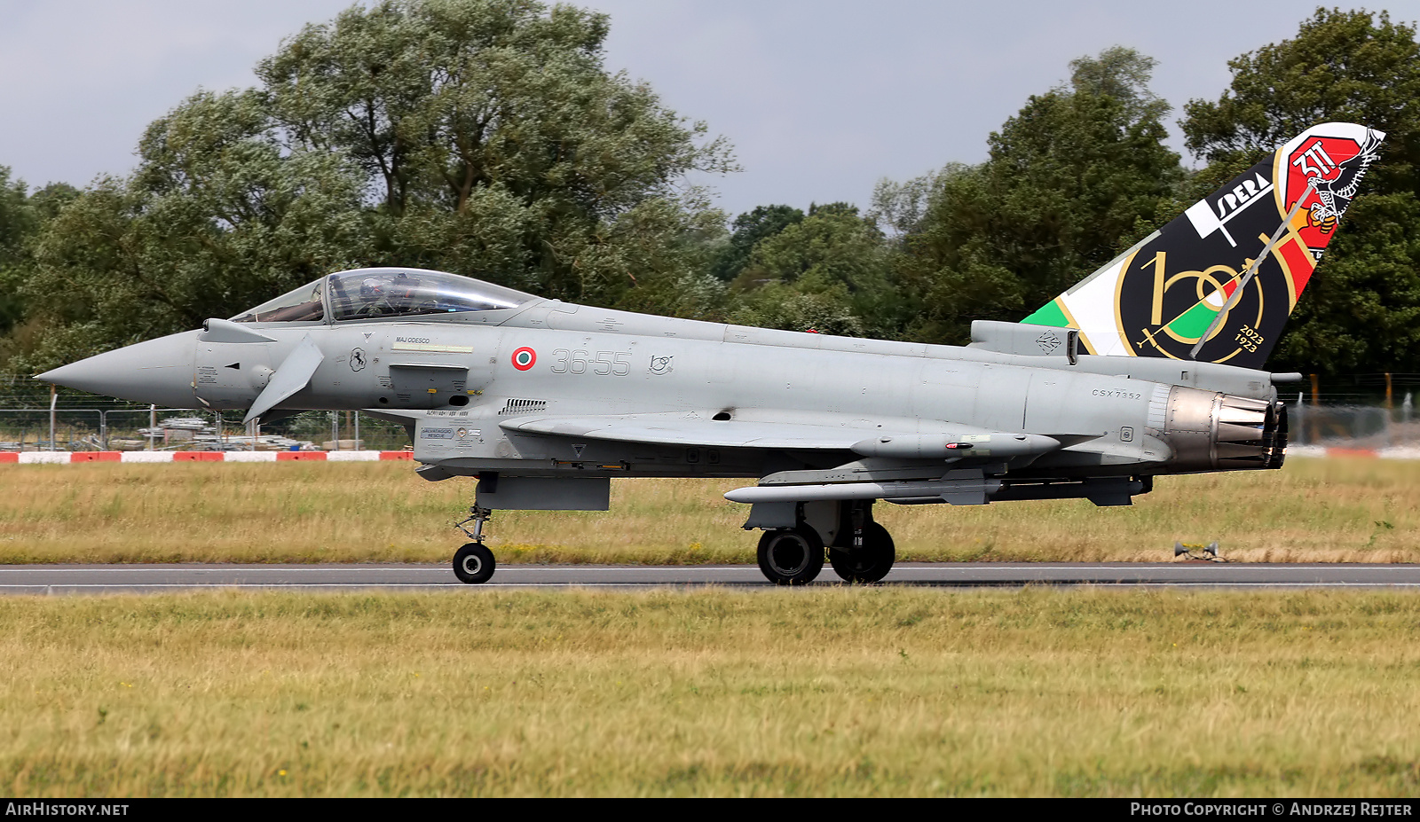 Aircraft Photo of CSX7352 | Eurofighter EF-2000 Typhoon | Italy - Air Force | AirHistory.net #677479
