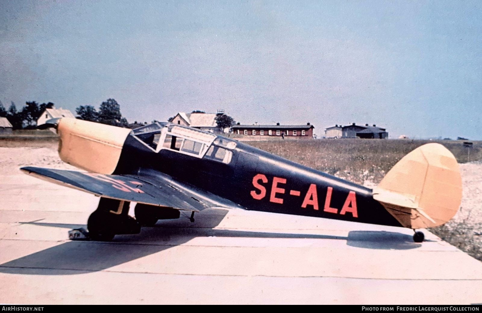 Aircraft Photo of SE-ALA | Percival P.10 Vega Gull | AirHistory.net #677481