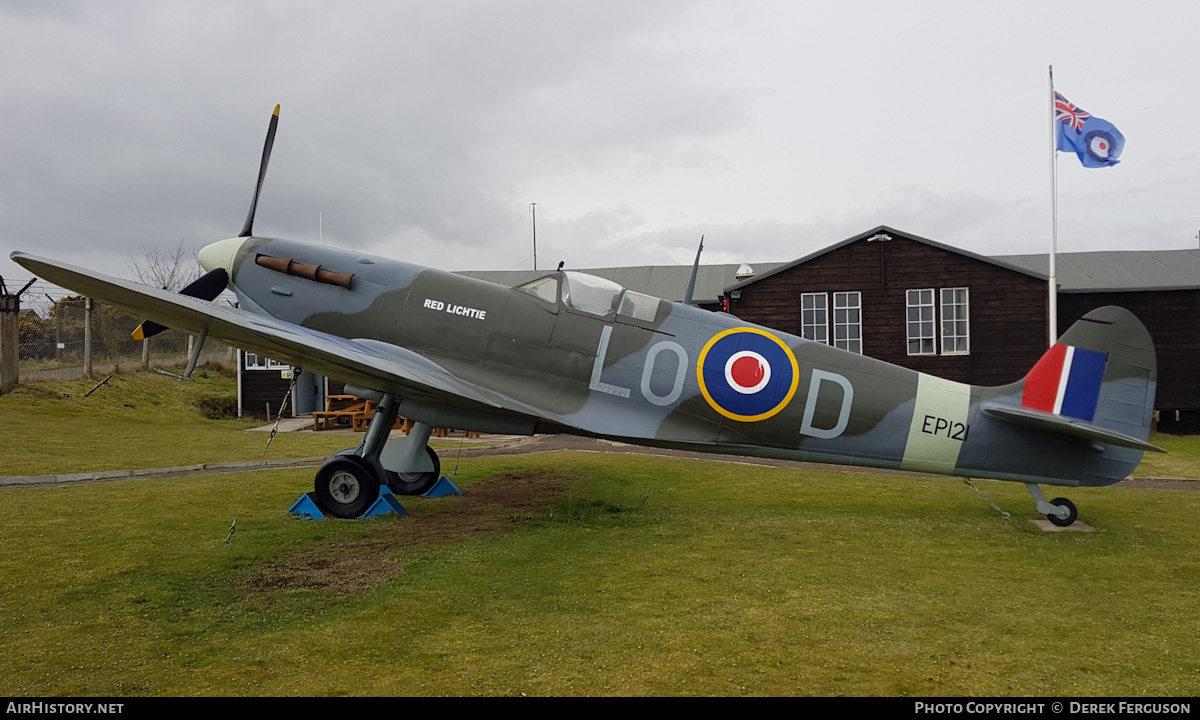 Aircraft Photo of EP121 | Supermarine Spitfire 5 (replica) | UK - Air Force | AirHistory.net #677482