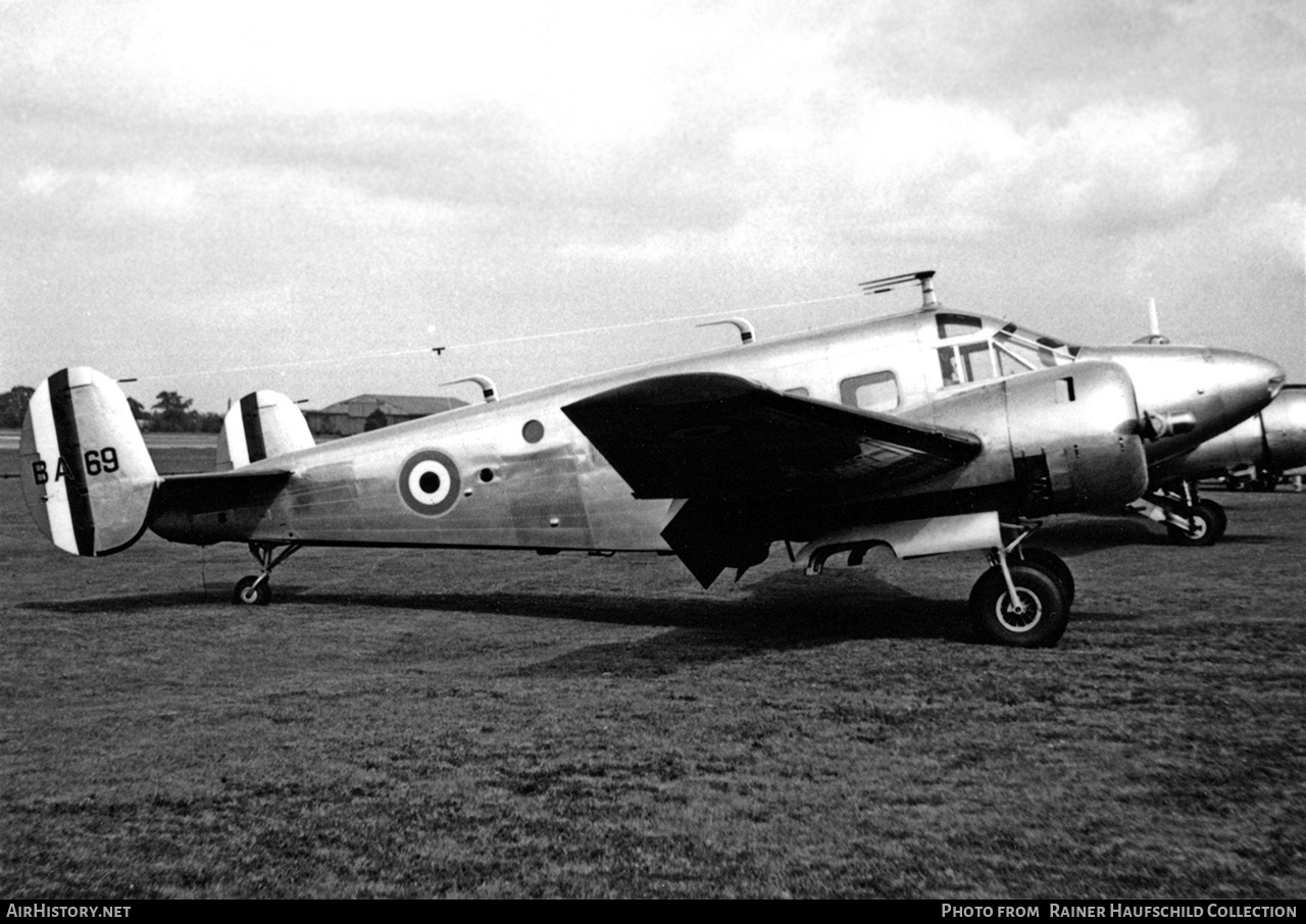 Aircraft Photo of BA69 | Beech E18S | France - Air Force | AirHistory.net #677486