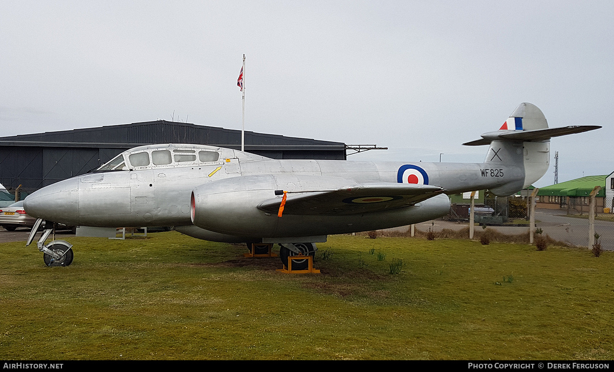 Aircraft Photo of WF825 | Gloster Meteor T7 | UK - Air Force | AirHistory.net #677488
