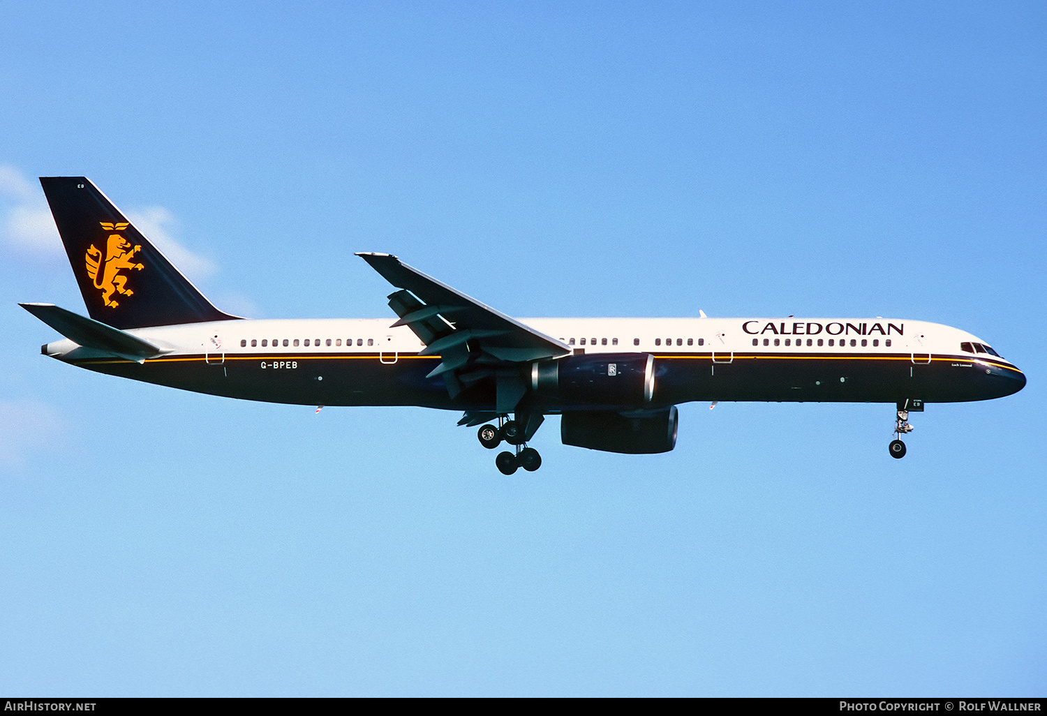 Aircraft Photo of G-BPEB | Boeing 757-236 | Caledonian Airways | AirHistory.net #677534