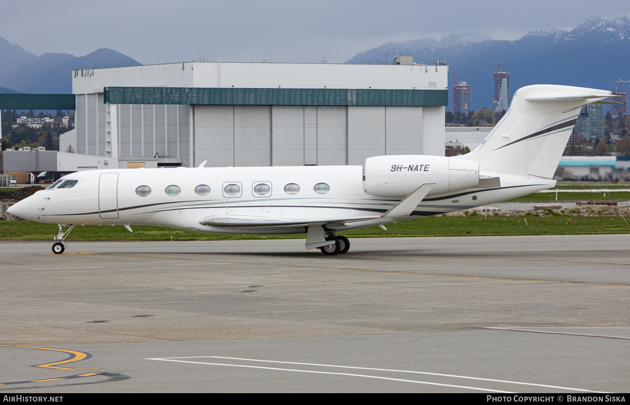 Aircraft Photo of 9H-NATE | Gulfstream Aerospace G500 (G-VII) | AirHistory.net #677535