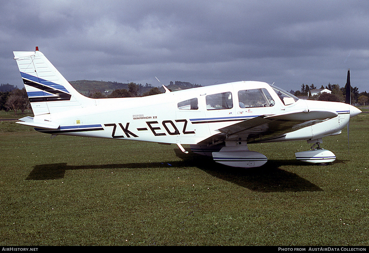Aircraft Photo of ZK-EQZ | Piper PA-28-161 Warrior II | AirHistory.net #677536