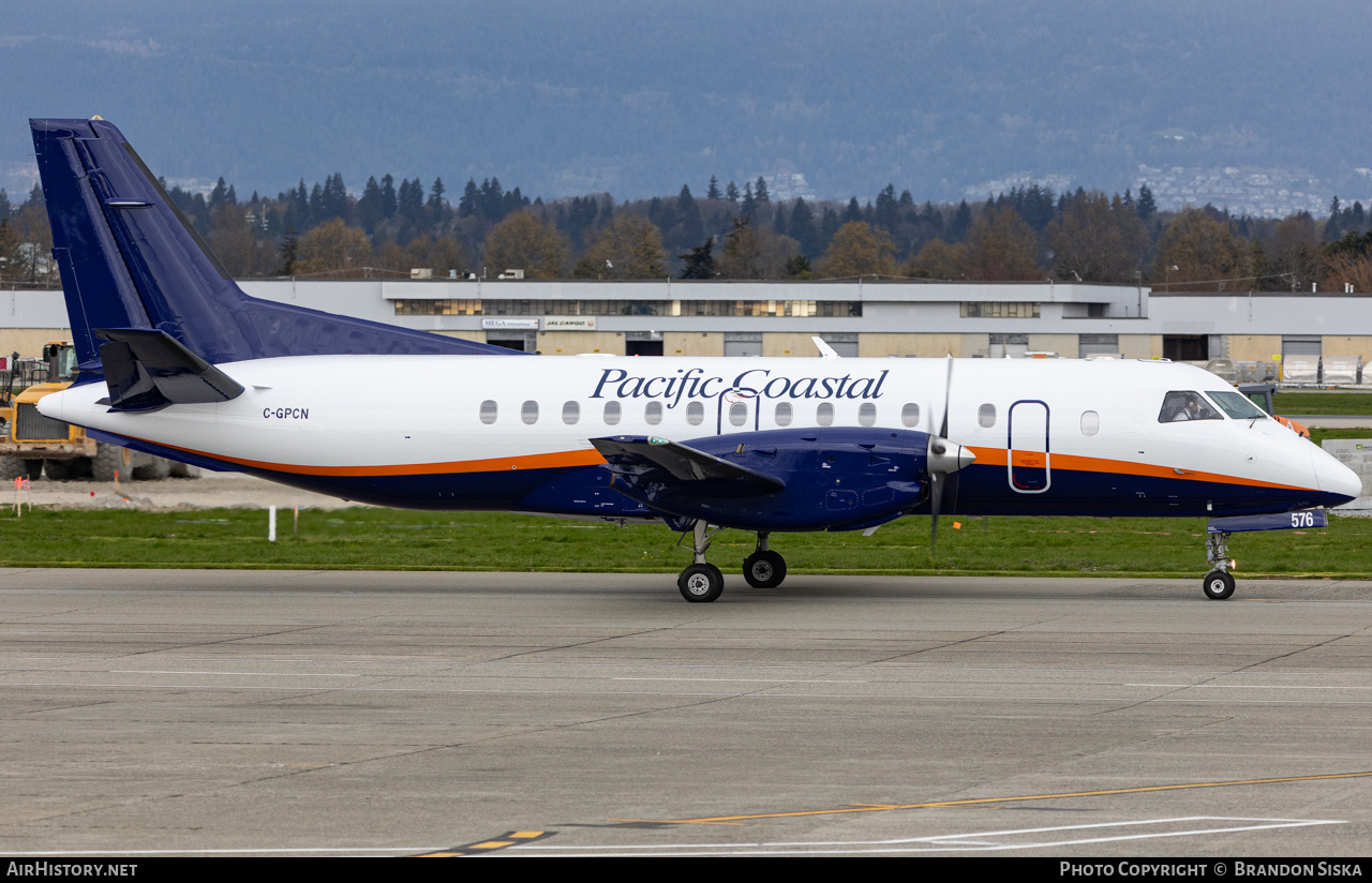 Aircraft Photo of C-GPCN | Saab 340B | Pacific Coastal Airlines | AirHistory.net #677540