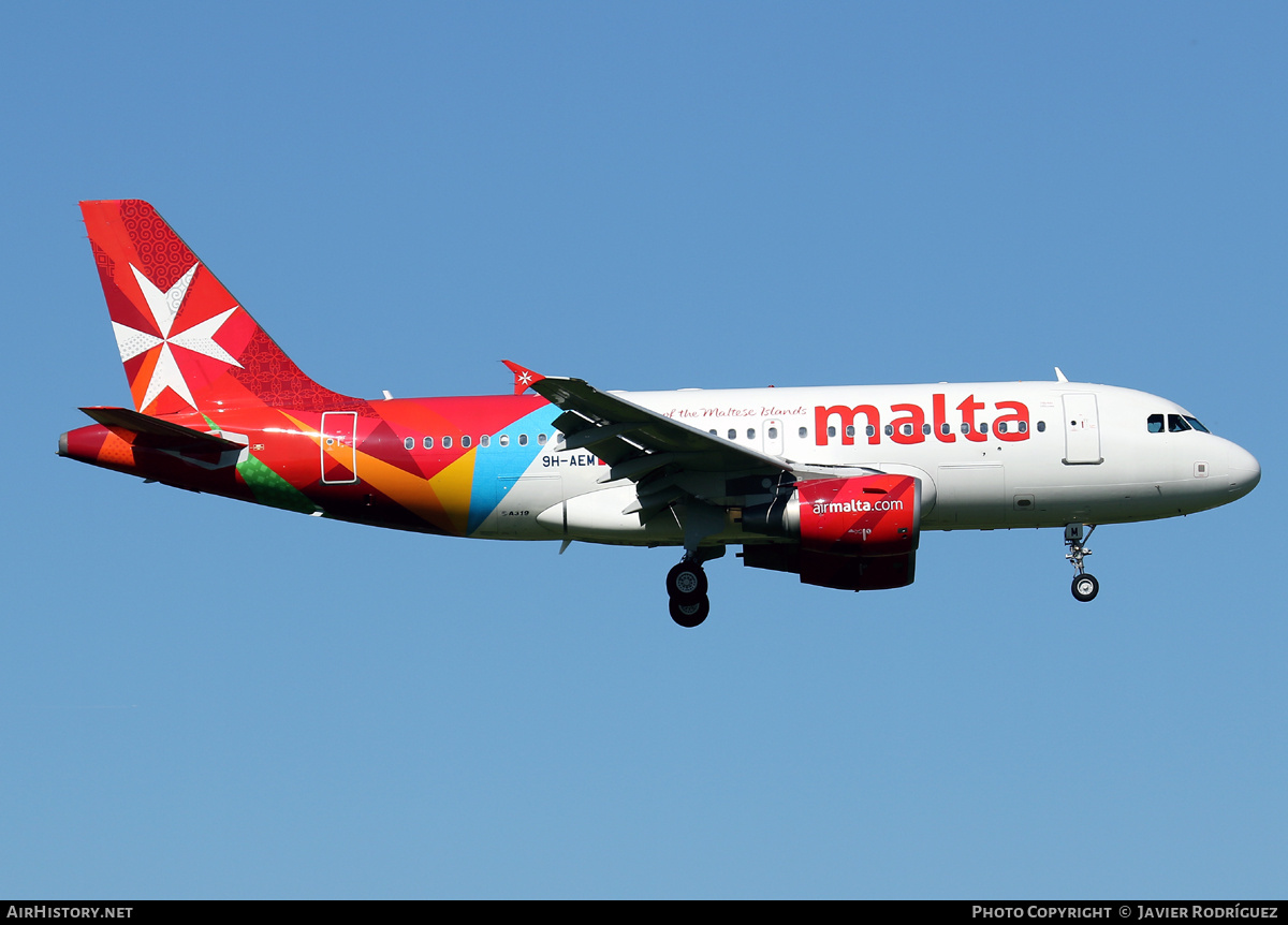 Aircraft Photo of 9H-AEM | Airbus A319-111 | Air Malta | AirHistory.net #677543