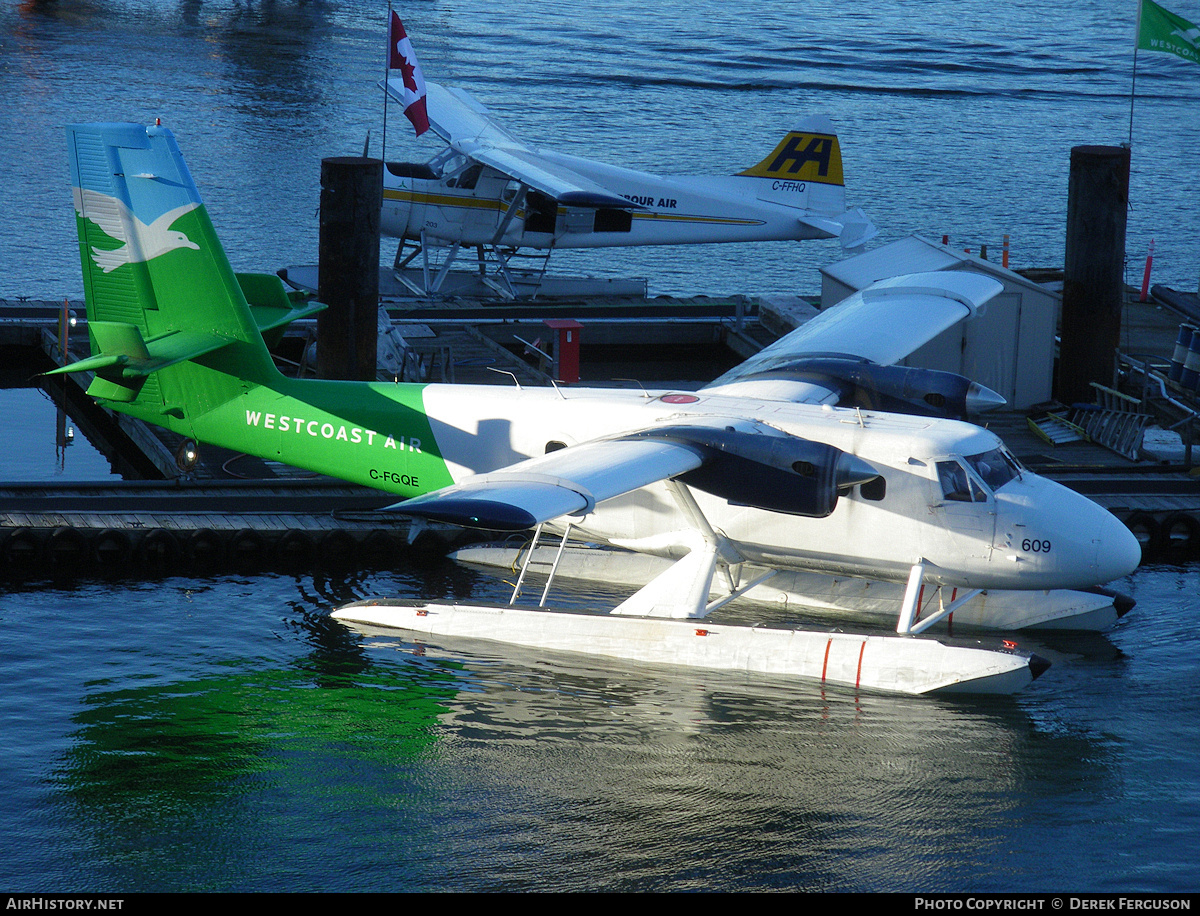 Aircraft Photo of C-FGQE | De Havilland Canada DHC-6-100 Twin Otter | Westcoast Air | AirHistory.net #677545