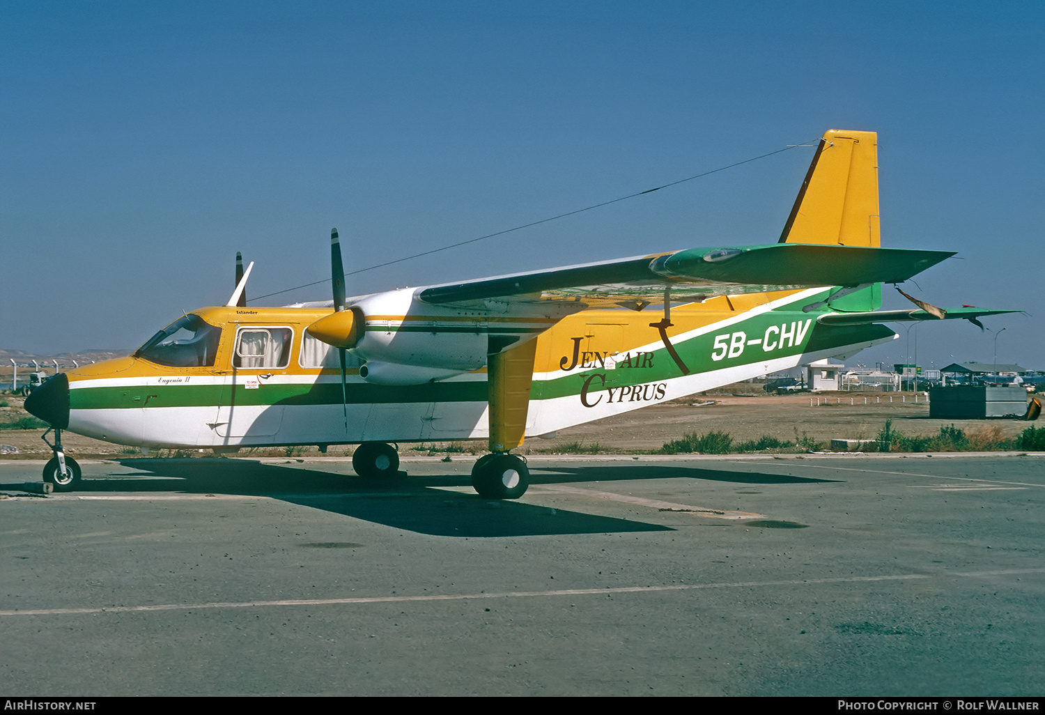 Aircraft Photo of 5B-CHV | Britten-Norman BN-2A-26 Islander | Jenair Cyprus | AirHistory.net #677554