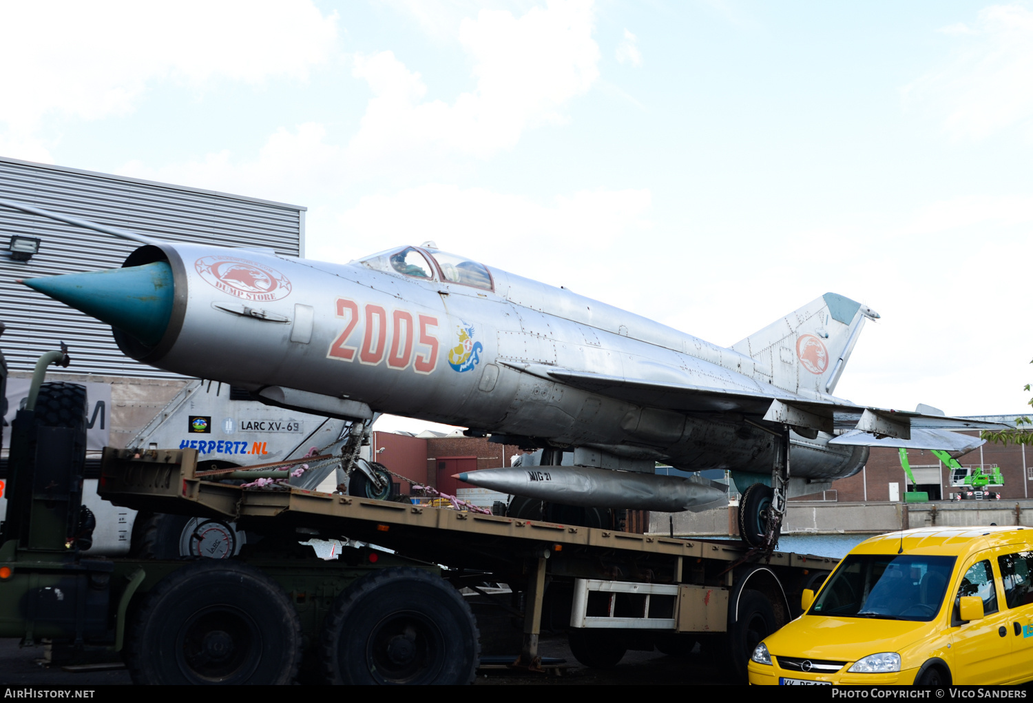 Aircraft Photo of 2005 | Mikoyan-Gurevich MiG-21M | ValkenPower Dumpstore | AirHistory.net #677568