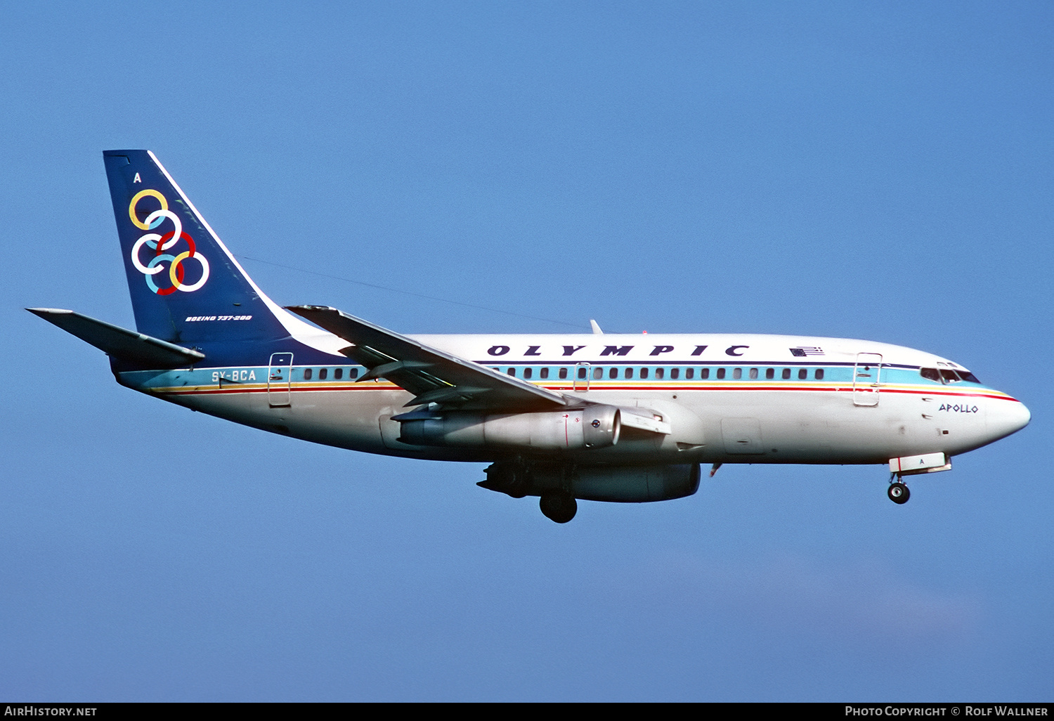 Aircraft Photo of SX-BCA | Boeing 737-284/Adv | Olympic | AirHistory.net #677582