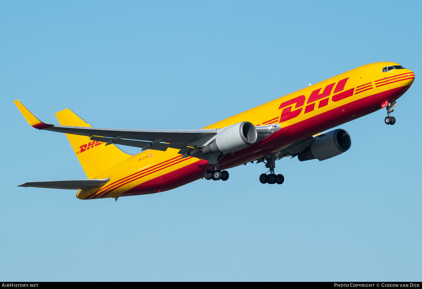 Aircraft Photo of OE-LYC | Boeing 767-304/ER(BDSF) | DHL International | AirHistory.net #677586