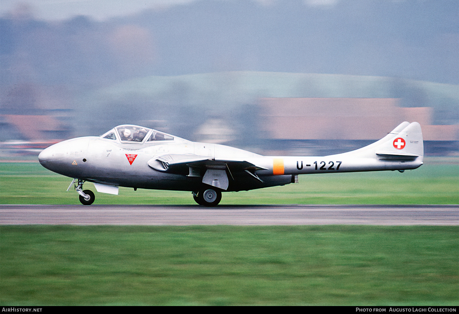 Aircraft Photo of U-1227 | De Havilland D.H. 115 Vampire T55 | Switzerland - Air Force | AirHistory.net #677602