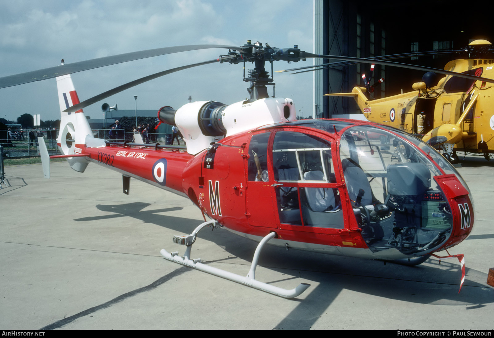 Aircraft Photo of XX382 | Aerospatiale SA-341D Gazelle HT3 | UK - Air Force | AirHistory.net #677606