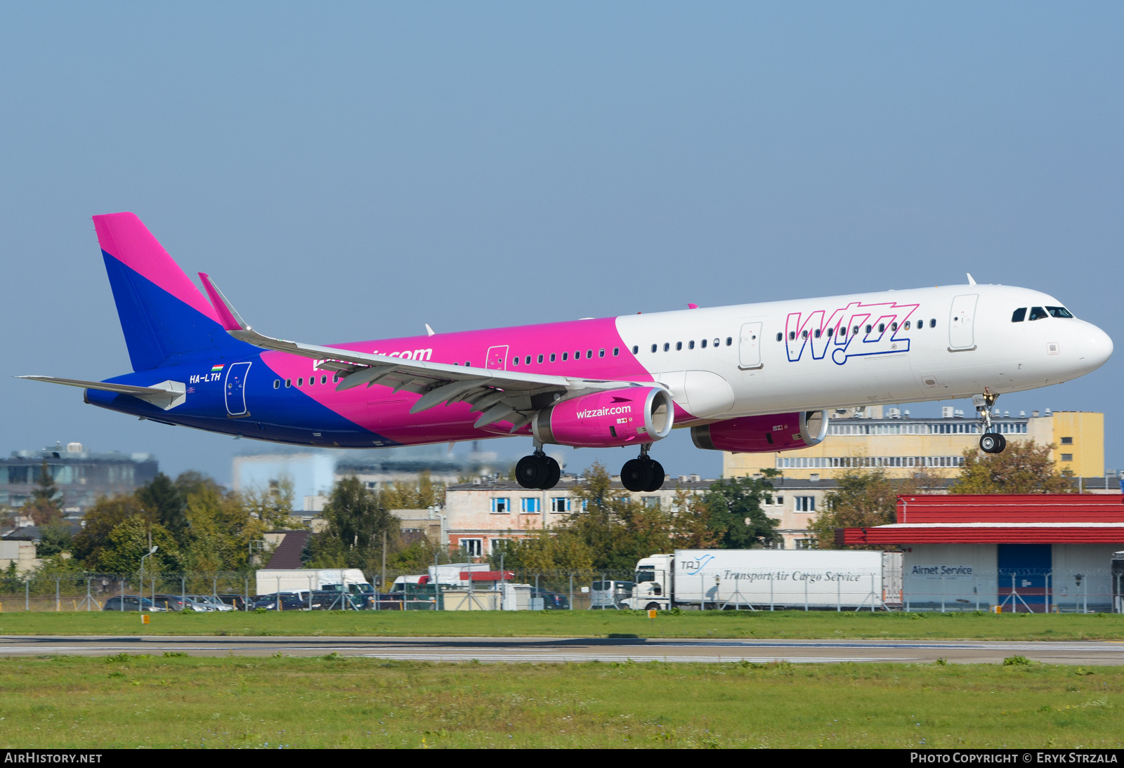 Aircraft Photo of HA-LTH | Airbus A321-231 | Wizz Air | AirHistory.net #677622