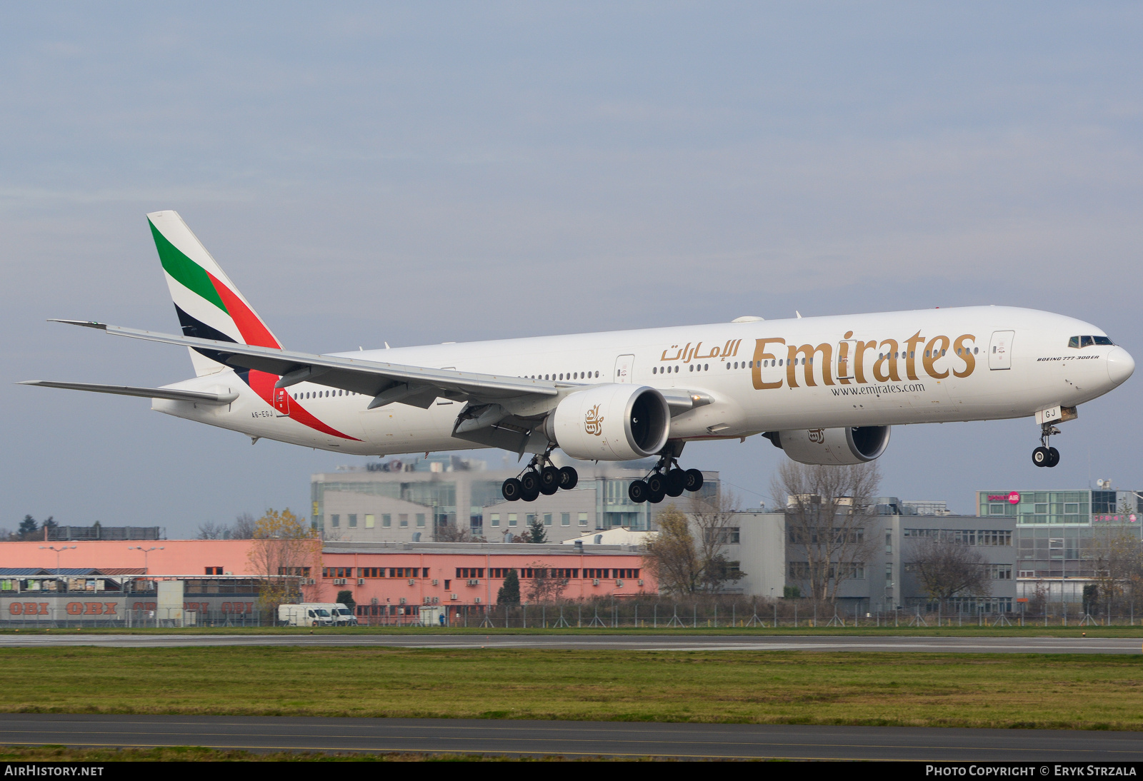 Aircraft Photo of A6-EGJ | Boeing 777-31H/ER | Emirates | AirHistory.net #677626