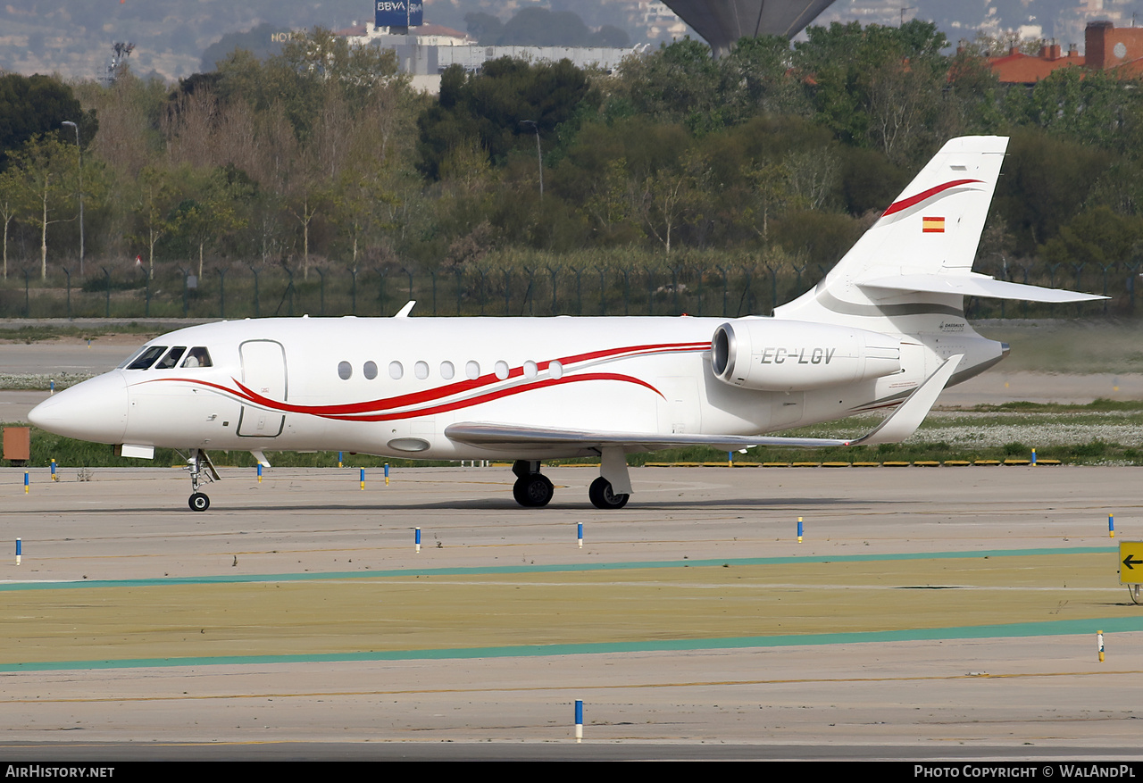 Aircraft Photo of EC-LGV | Dassault Falcon 2000LX | AirHistory.net #677632