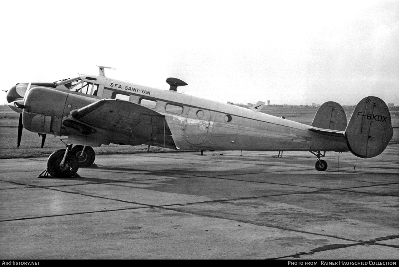 Aircraft Photo of F-BKOX | Beech C-45G Expeditor | SFA Saint-Yan | AirHistory.net #677660