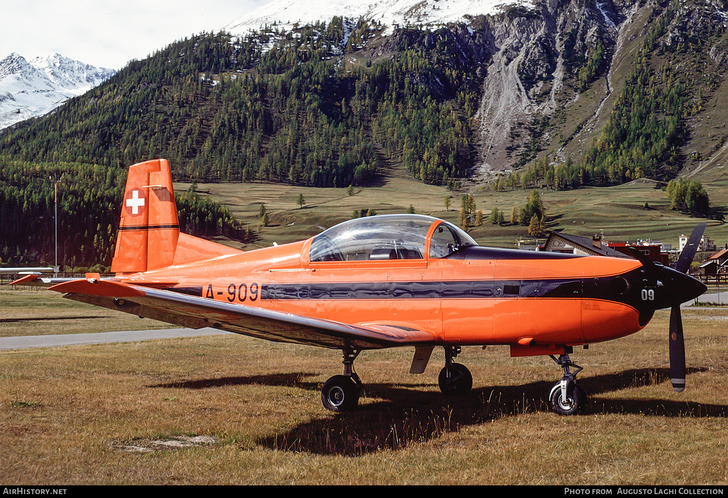 Aircraft Photo of A-909 | Pilatus PC-7 | Switzerland - Air Force | AirHistory.net #677665