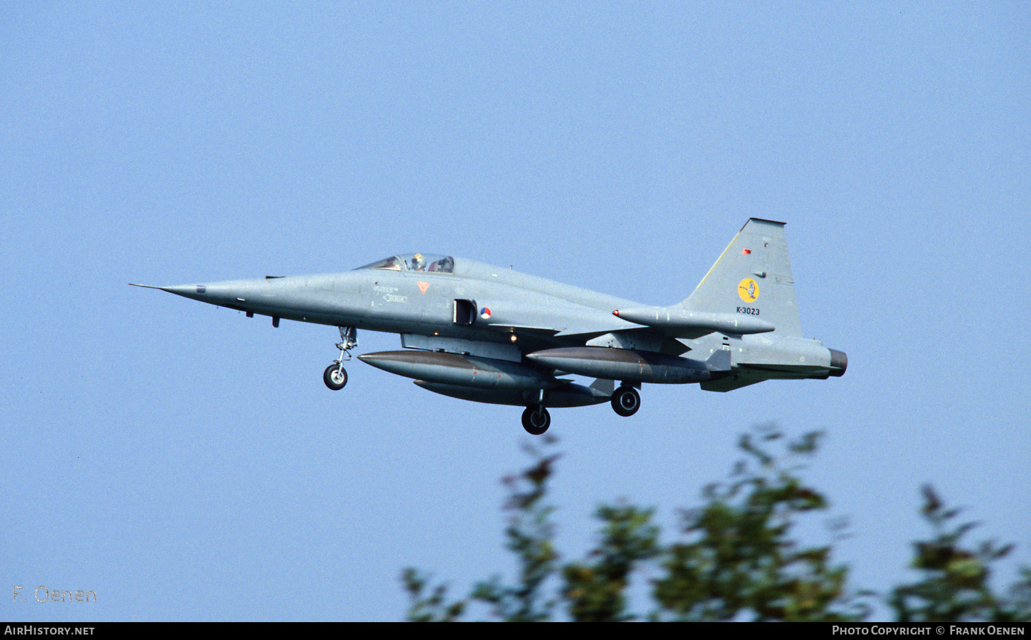 Aircraft Photo of K-3023 | Canadair NF-5A | Netherlands - Air Force | AirHistory.net #677666