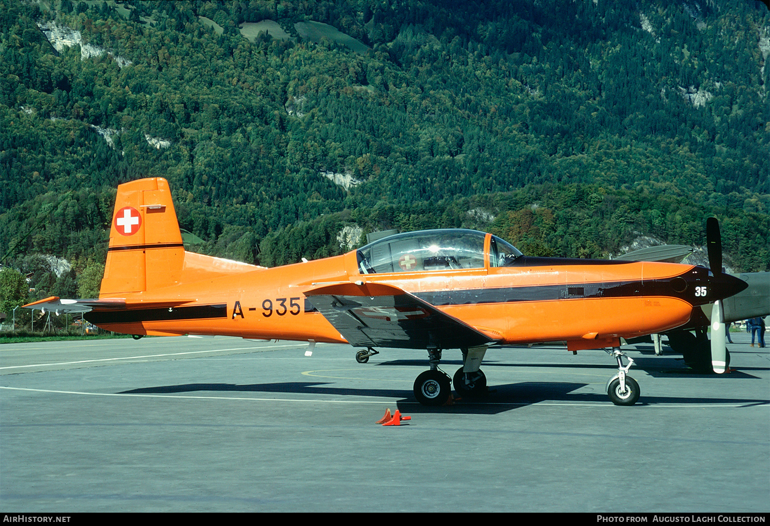 Aircraft Photo of A-935 | Pilatus PC-7 | Switzerland - Air Force | AirHistory.net #677672