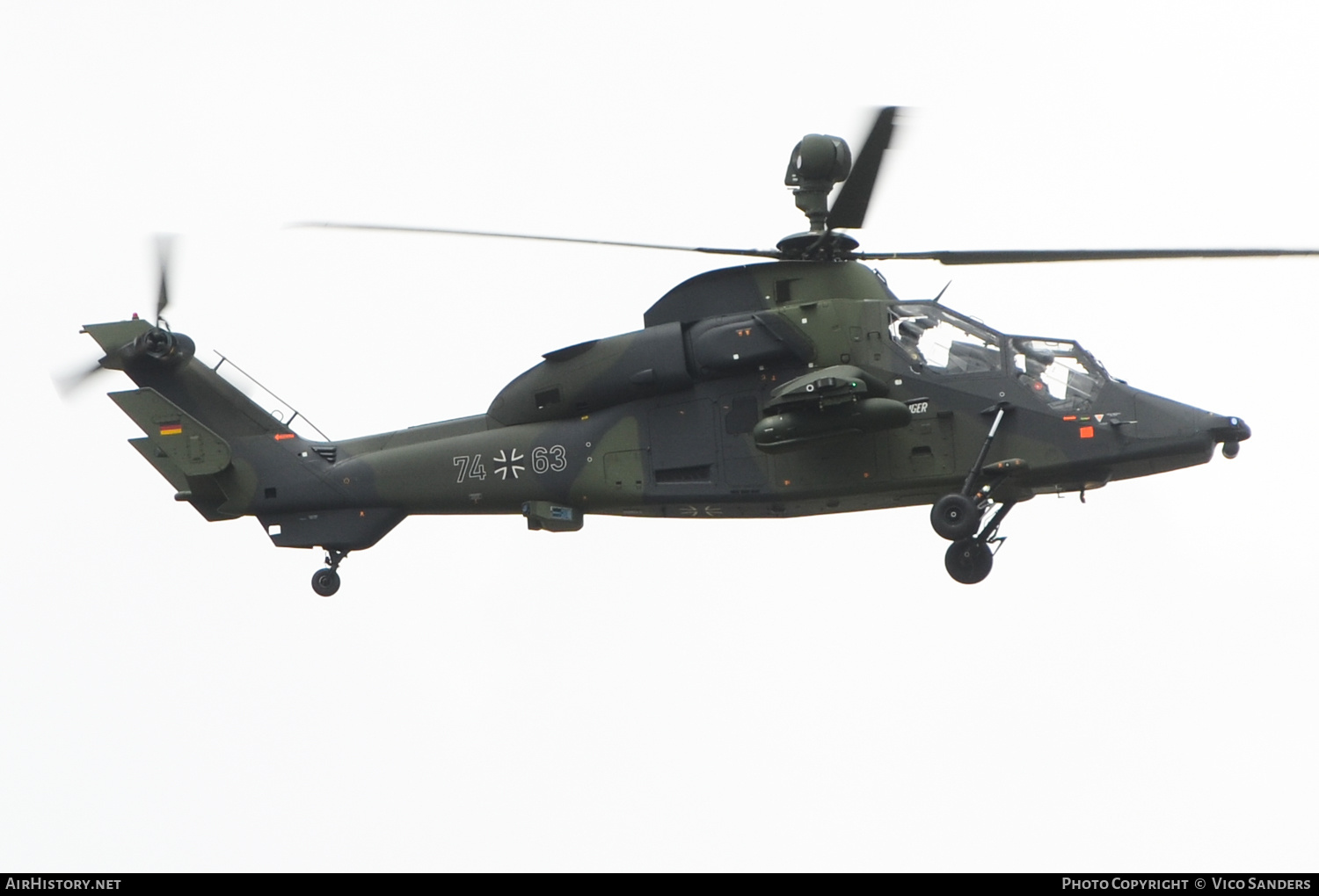 Aircraft Photo of 7463 | Eurocopter EC-665 Tiger UHT | Germany - Army | AirHistory.net #677686