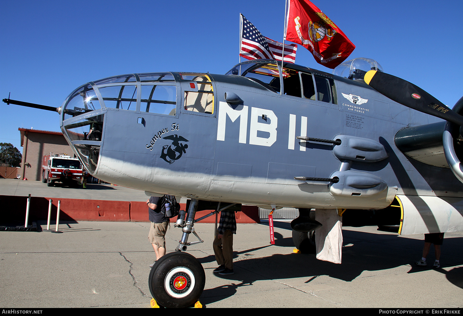 Aircraft Photo of N5865V | North American PBJ-1J Mitchell | Commemorative Air Force | USA - Marines | AirHistory.net #677696
