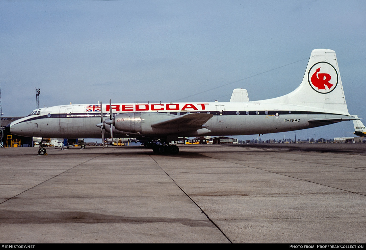 Aircraft Photo of G-BRAC | Bristol 175 Britannia 253F | Redcoat Air Cargo | AirHistory.net #677705