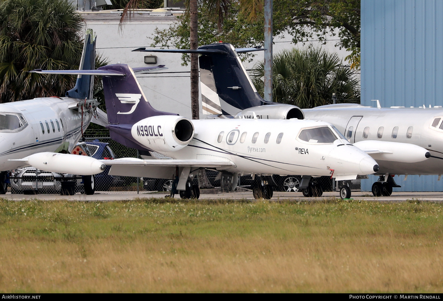 Aircraft Photo of N990LC | Gates Learjet 35A | REVA | AirHistory.net #677708
