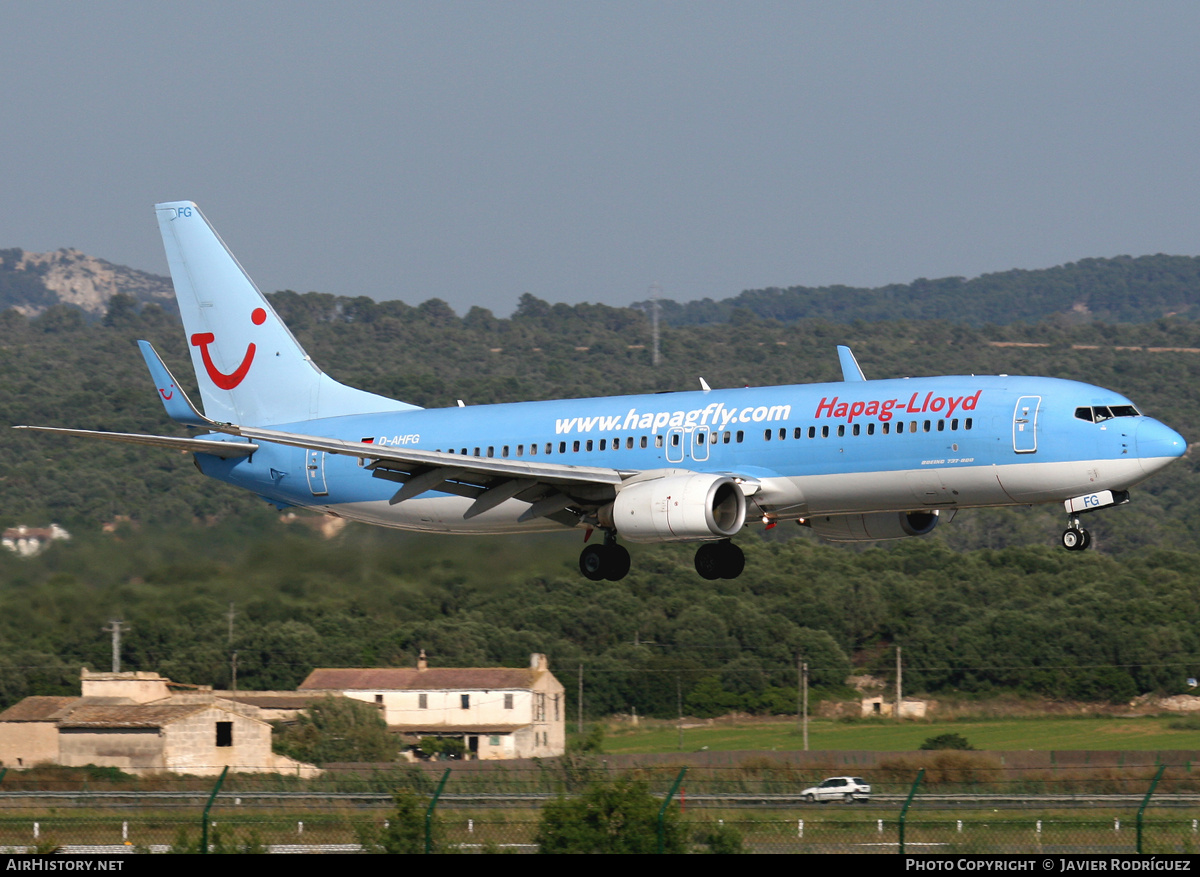 Aircraft Photo of D-AHFG | Boeing 737-8K5 | Hapag-Lloyd | AirHistory.net #677747