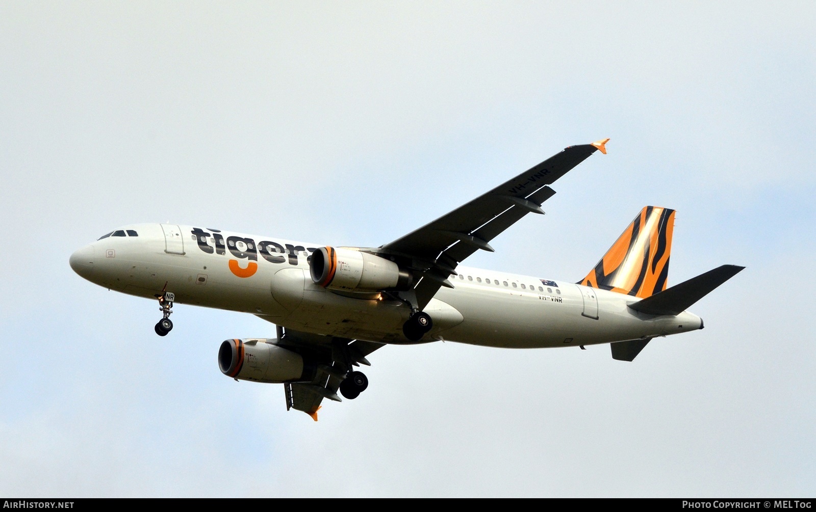 Aircraft Photo of VH-VNR | Airbus A320-232 | Tigerair | AirHistory.net #677751
