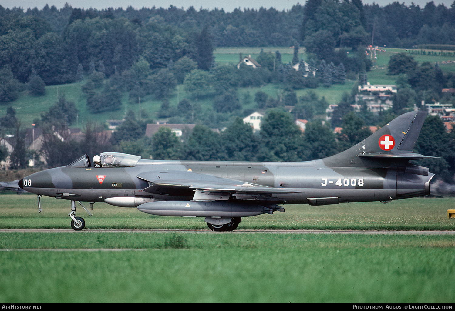 Aircraft Photo of J-4008 | Hawker Hunter F58 | Switzerland - Air Force | AirHistory.net #677755