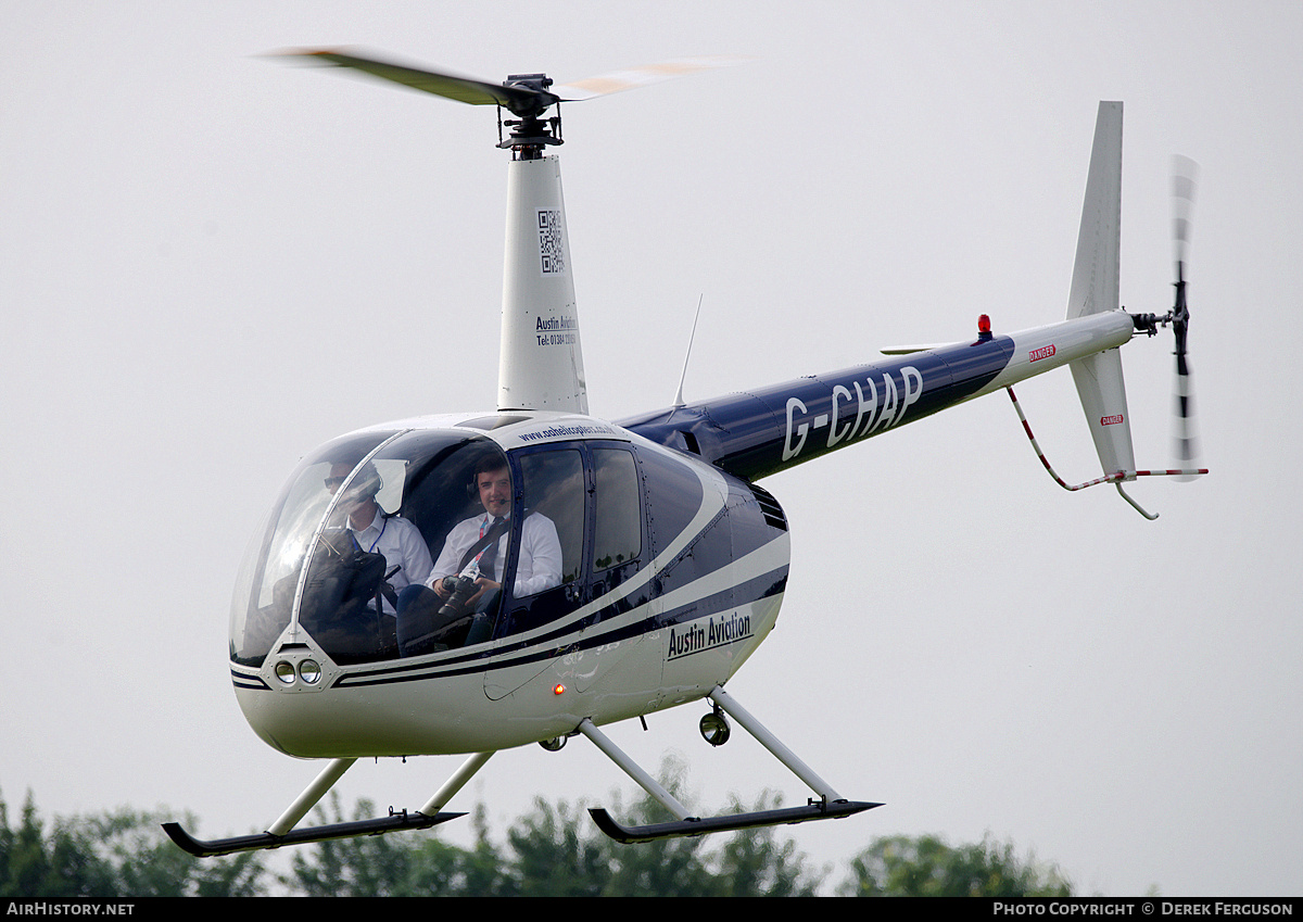 Aircraft Photo of G-CHAP | Robinson R-44 Astro | Austin Aviation | AirHistory.net #677761