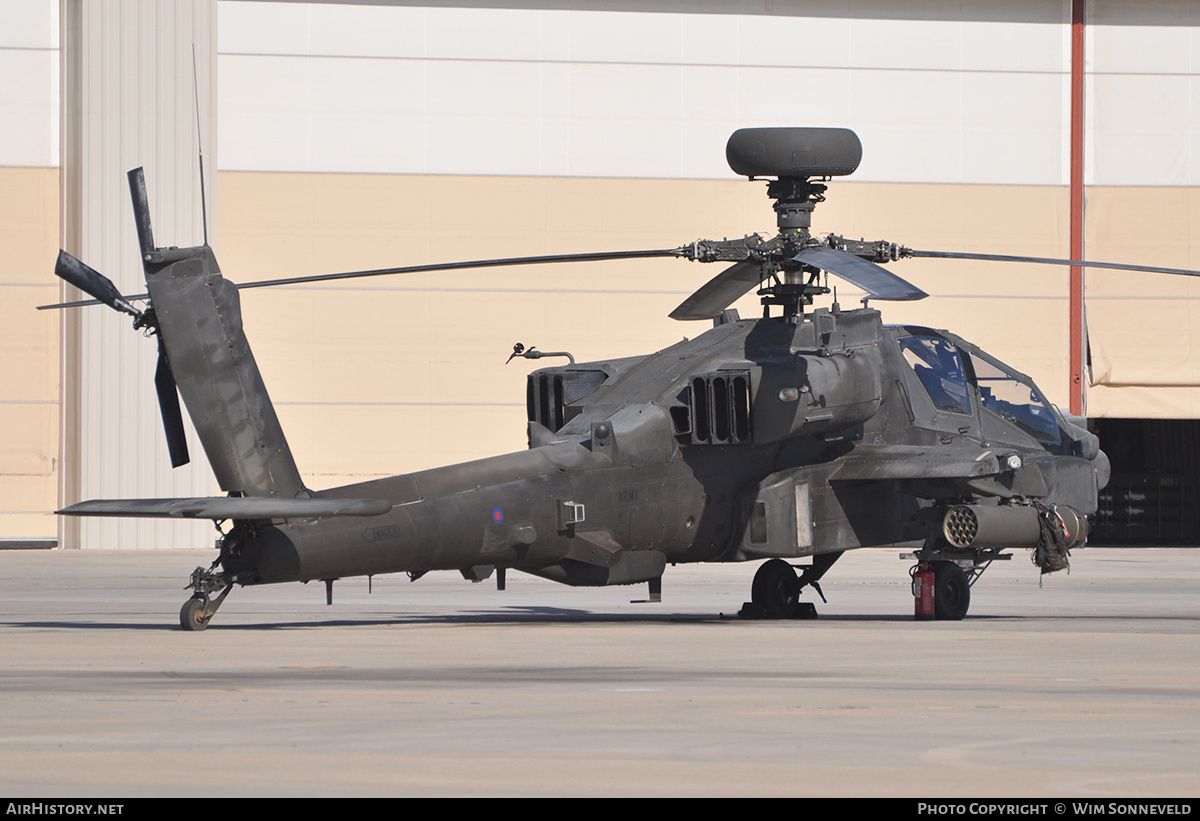 Aircraft Photo of ZJ184 | Boeing AH-64D Apache Longbow | UK - Army | AirHistory.net #677767