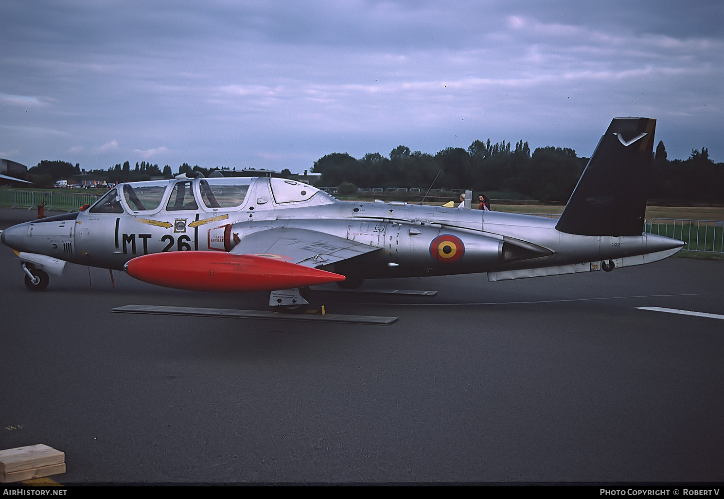 Aircraft Photo of MT26 | Fouga CM-170R Magister | Belgium - Air Force | AirHistory.net #677782