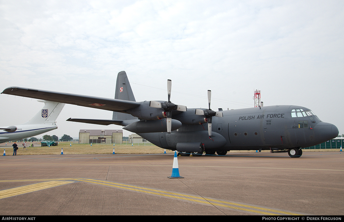 Aircraft Photo of 1503 | Lockheed C-130E Hercules (L-382) | Poland - Air Force | AirHistory.net #677797