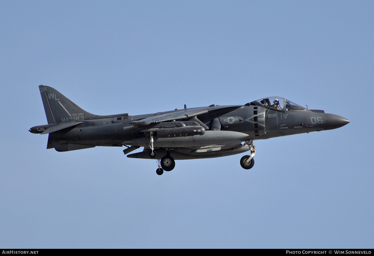 Aircraft Photo of 165382 | McDonnell Douglas AV-8B Harrier II | USA - Marines | AirHistory.net #677807
