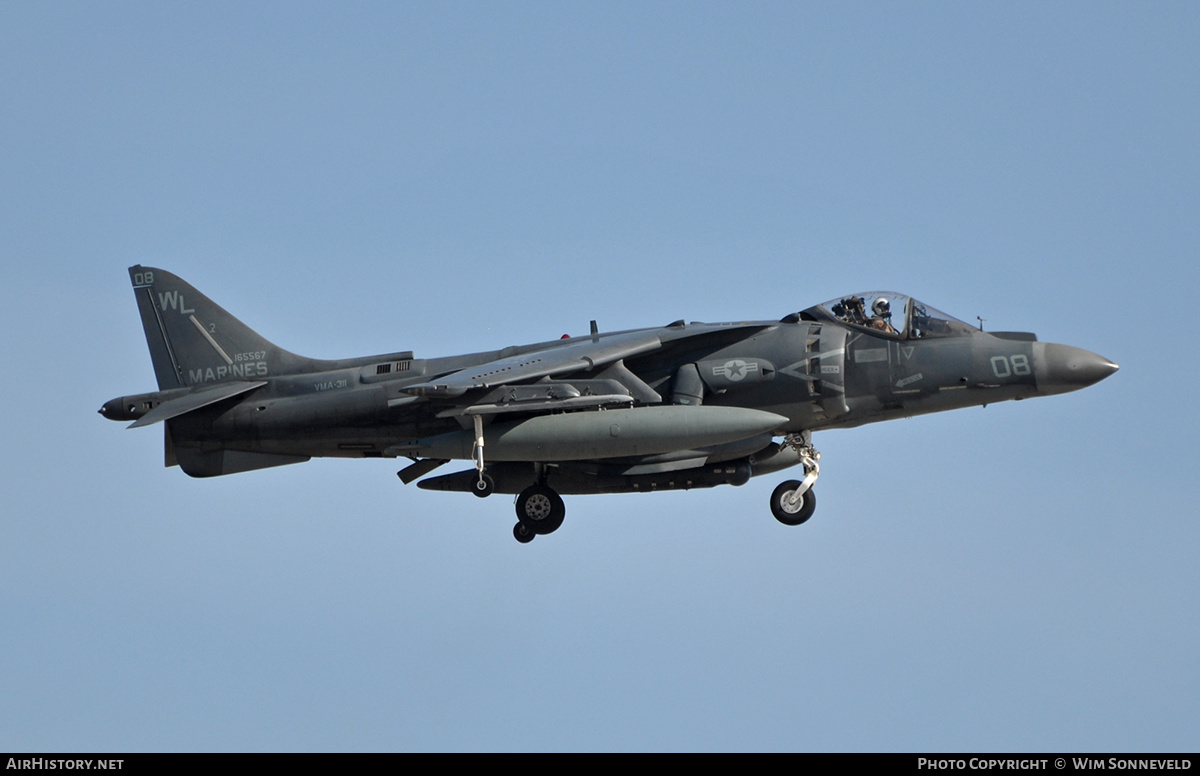 Aircraft Photo of 165567 | Boeing AV-8B(R) Harrier II+ | USA - Marines | AirHistory.net #677809