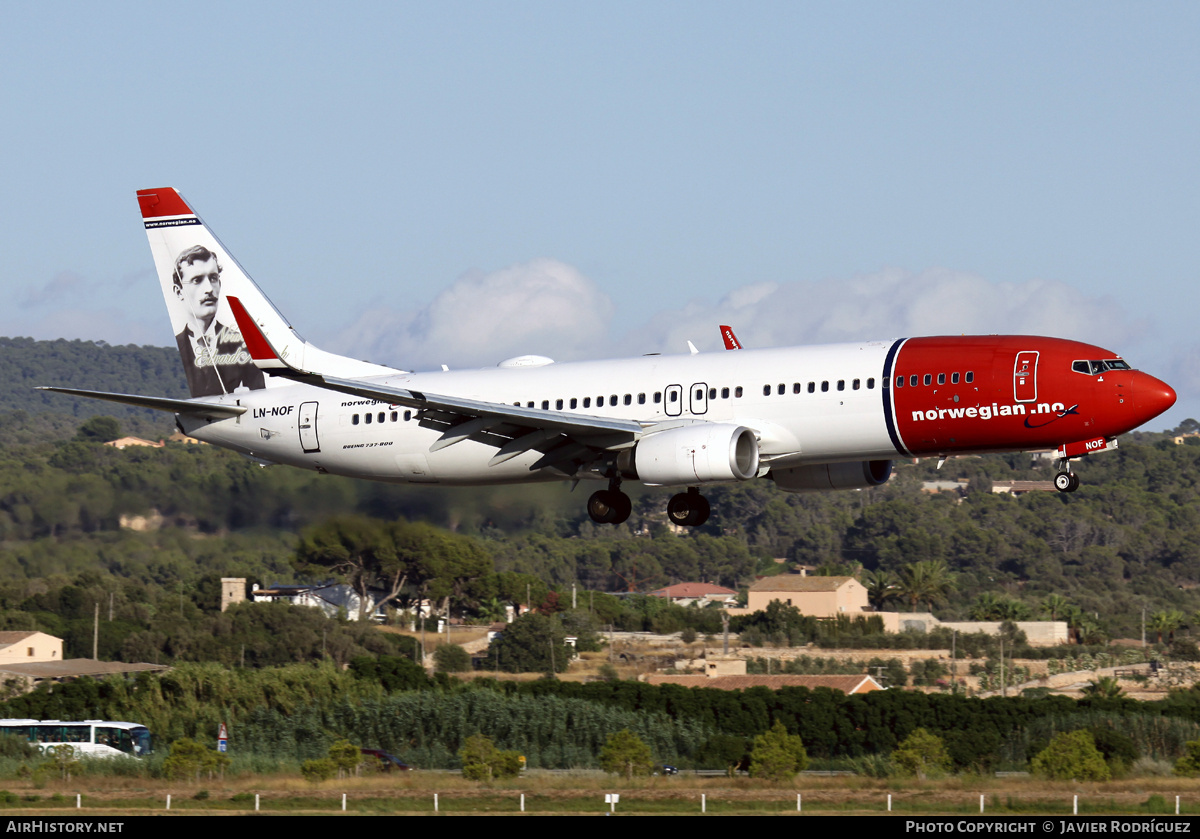 Aircraft Photo of LN-NOF | Boeing 737-86N | Norwegian | AirHistory.net #677814