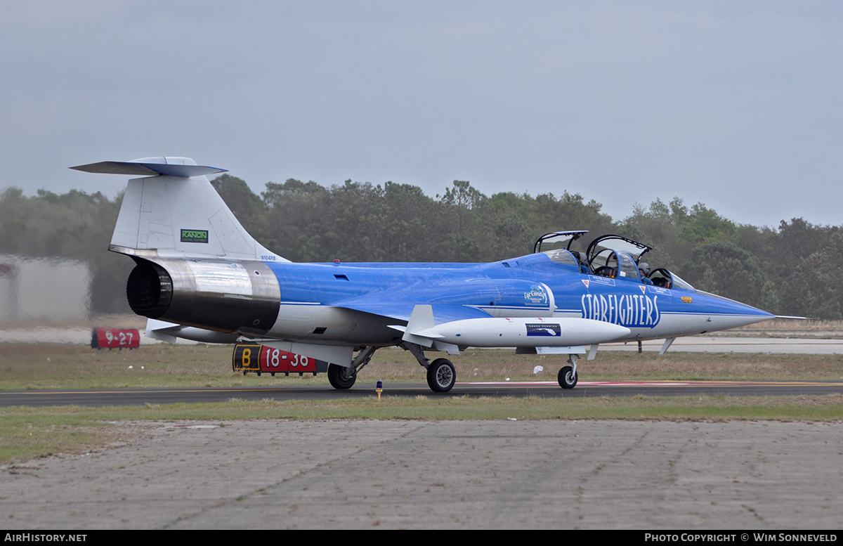 Aircraft Photo of N104RB | Lockheed CF-104D Starfighter Mk1 | Starfighters Aerospace | AirHistory.net #677823