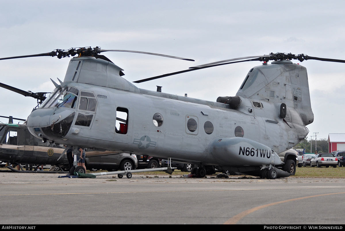 Aircraft Photo of N661WU / 157661 | Boeing Vertol CH-46F Sea Knight | DoS Air Wing - Department of State | AirHistory.net #677827