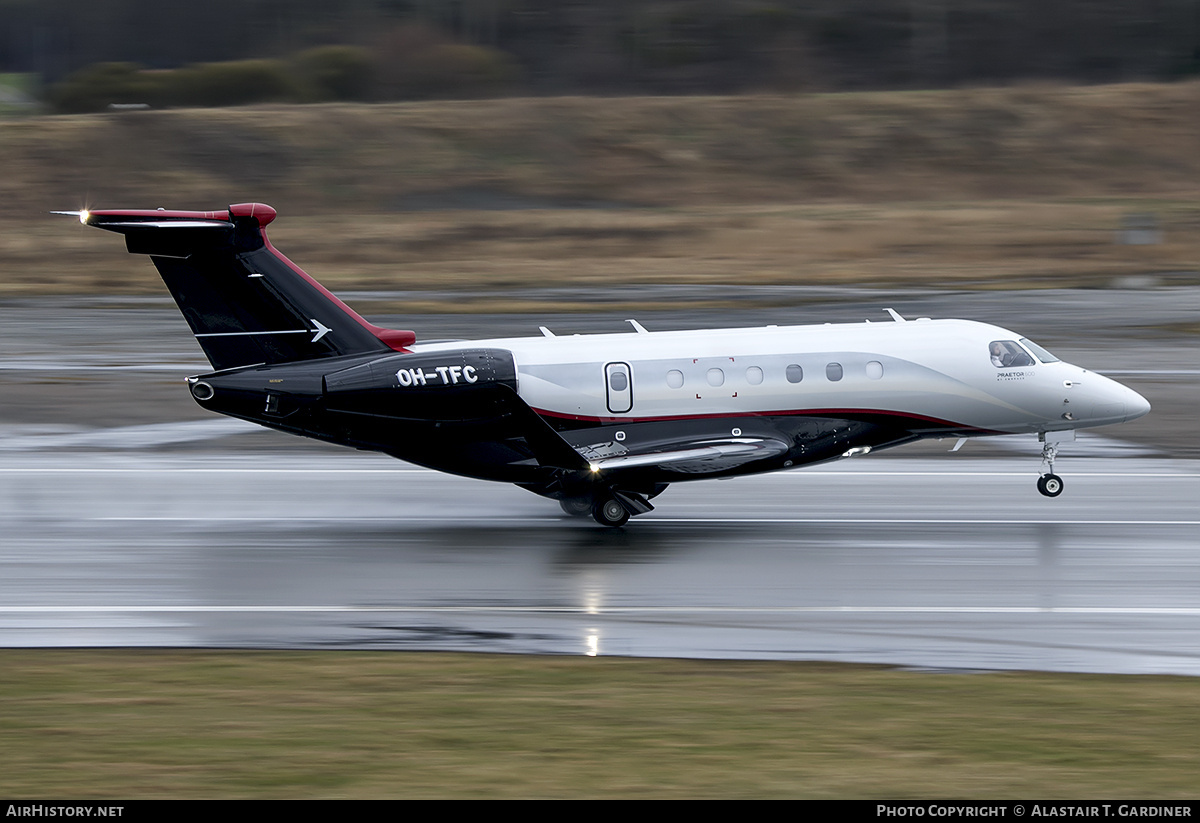 Aircraft Photo of OH-TFC | Embraer EMB-550 Praetor 600 | AirHistory.net #677840