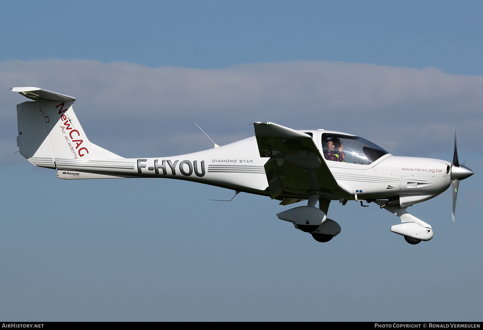 Aircraft Photo of F-HYOU | Diamond DA40 Diamond Star | New CAG Air Academy | AirHistory.net #677843